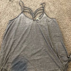Grey Express Tank Top
